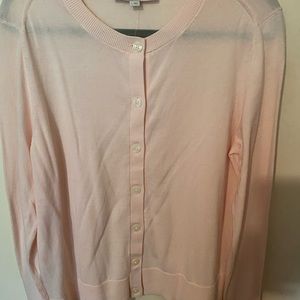 Large Light pink cardigan